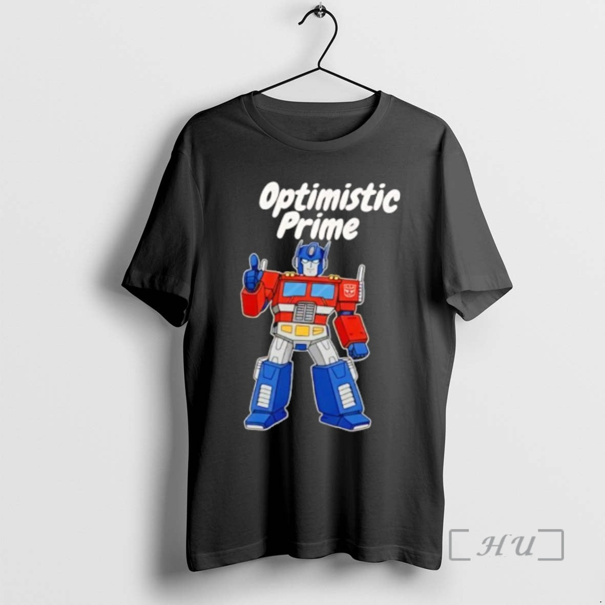 Officials Optimistic Prime Transformers Optimus Prime Thumbs Up Pun Character