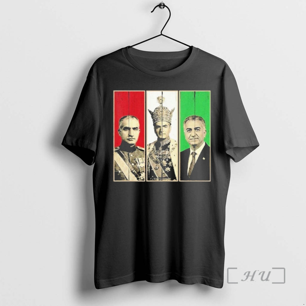 Officials Pahlavi Dynasty Three Generations Reza Shah Mohammad Reza