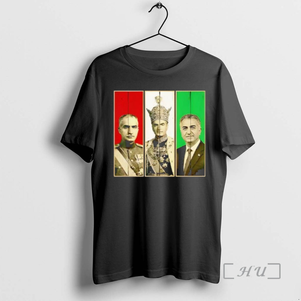 Officials Pahlavi Dynasty Three Generations Reza Shah Mohammad Reza T