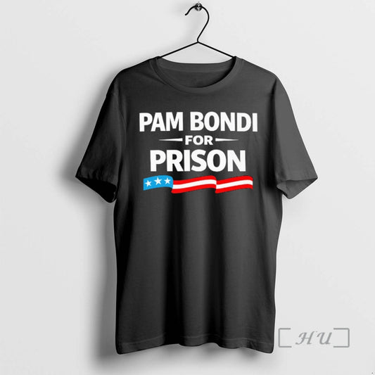 Officials Pam Bondi For Prison American Flag