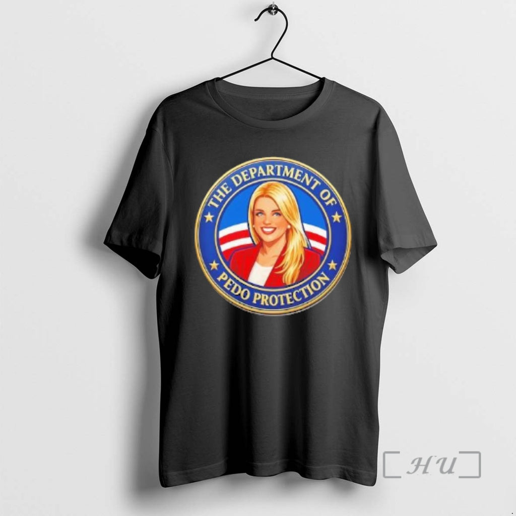 Officials Pam Bondi The Department Of Pedo Protection Parody