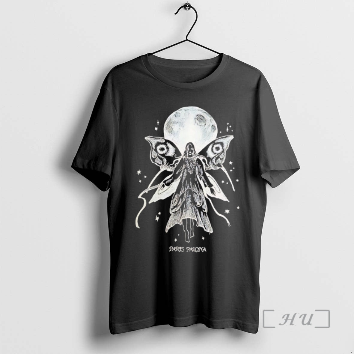 Officials Paris Paloma Mothman In Front Of The Moon