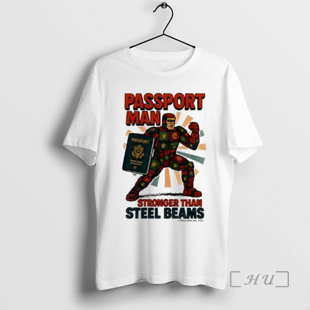 Officials Passport Man Stronger Than Steel Beams