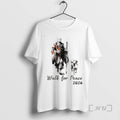 Officials Peace Walking Monk And Aloka Dog Walk For Peace 2026 2026 Premium T Shirts