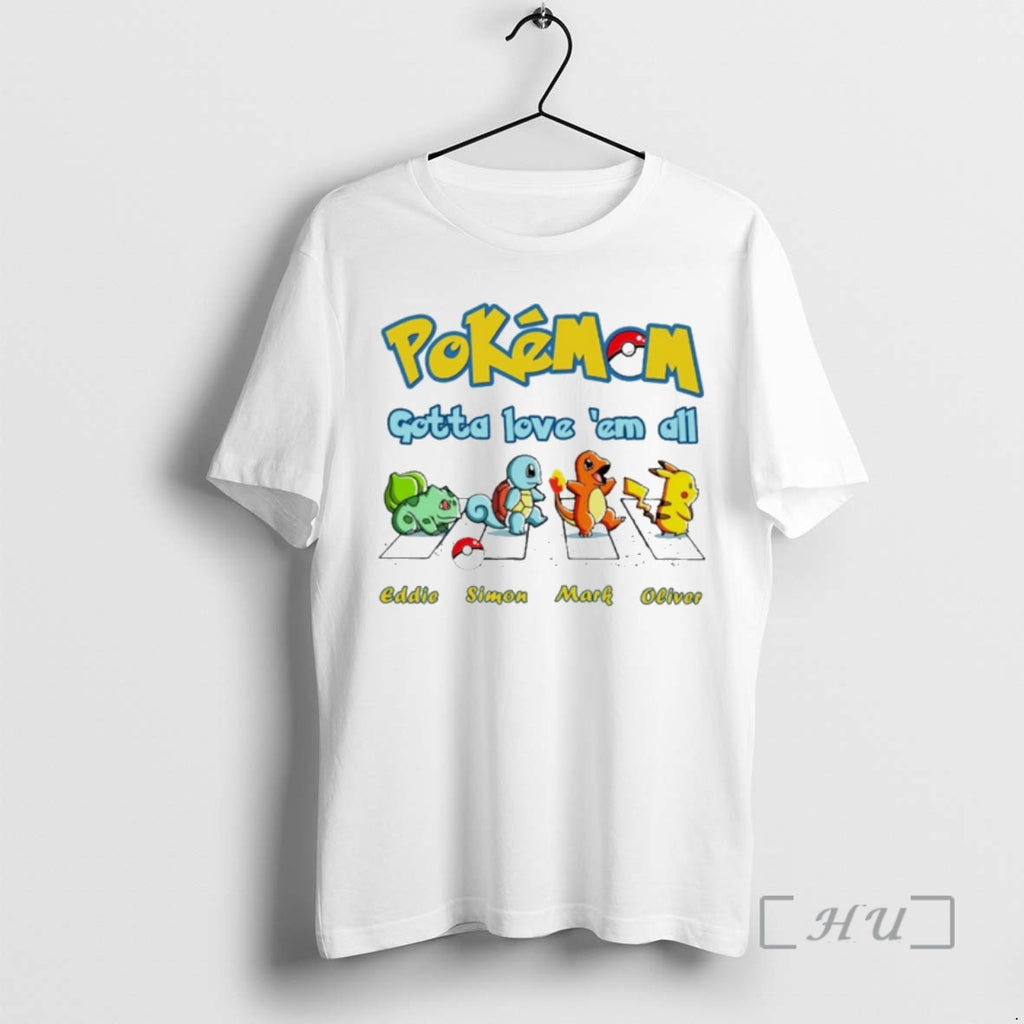 Officials Personalized Pokemom Gotta Love Them All Mothers Day
