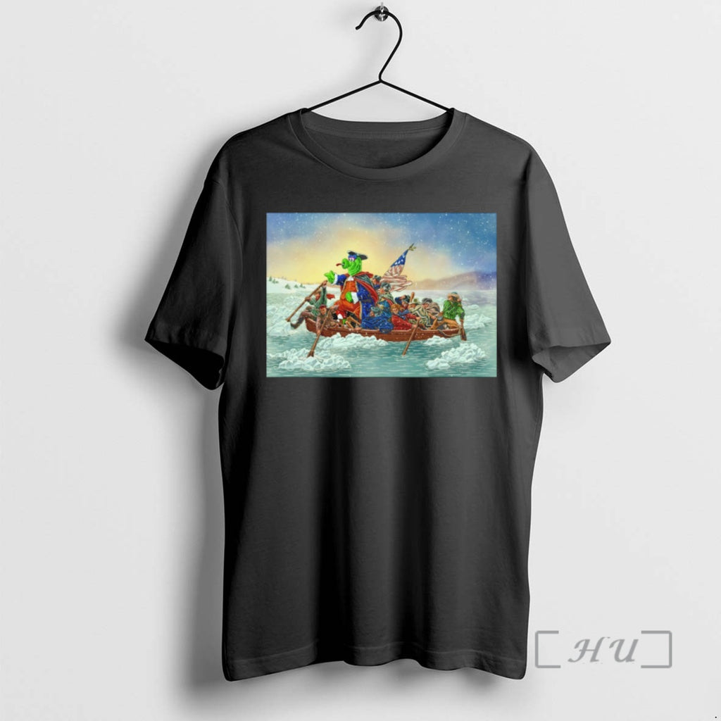Officials Phillie Phanatic Philadelphia Phillies Washington Crossing The Delaware Parody