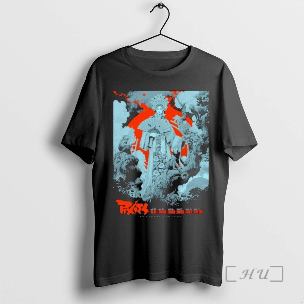 Officials Pixies P40 Asia Tour 2026 Artwork By Ken Taylor 00 Premium T Shirts Sweater