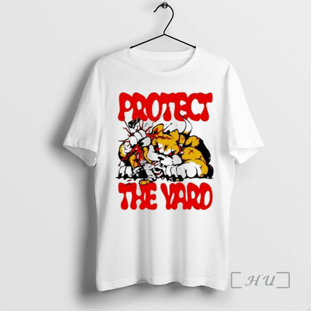 Officials Protect The Yard Beware Of The Dawgs