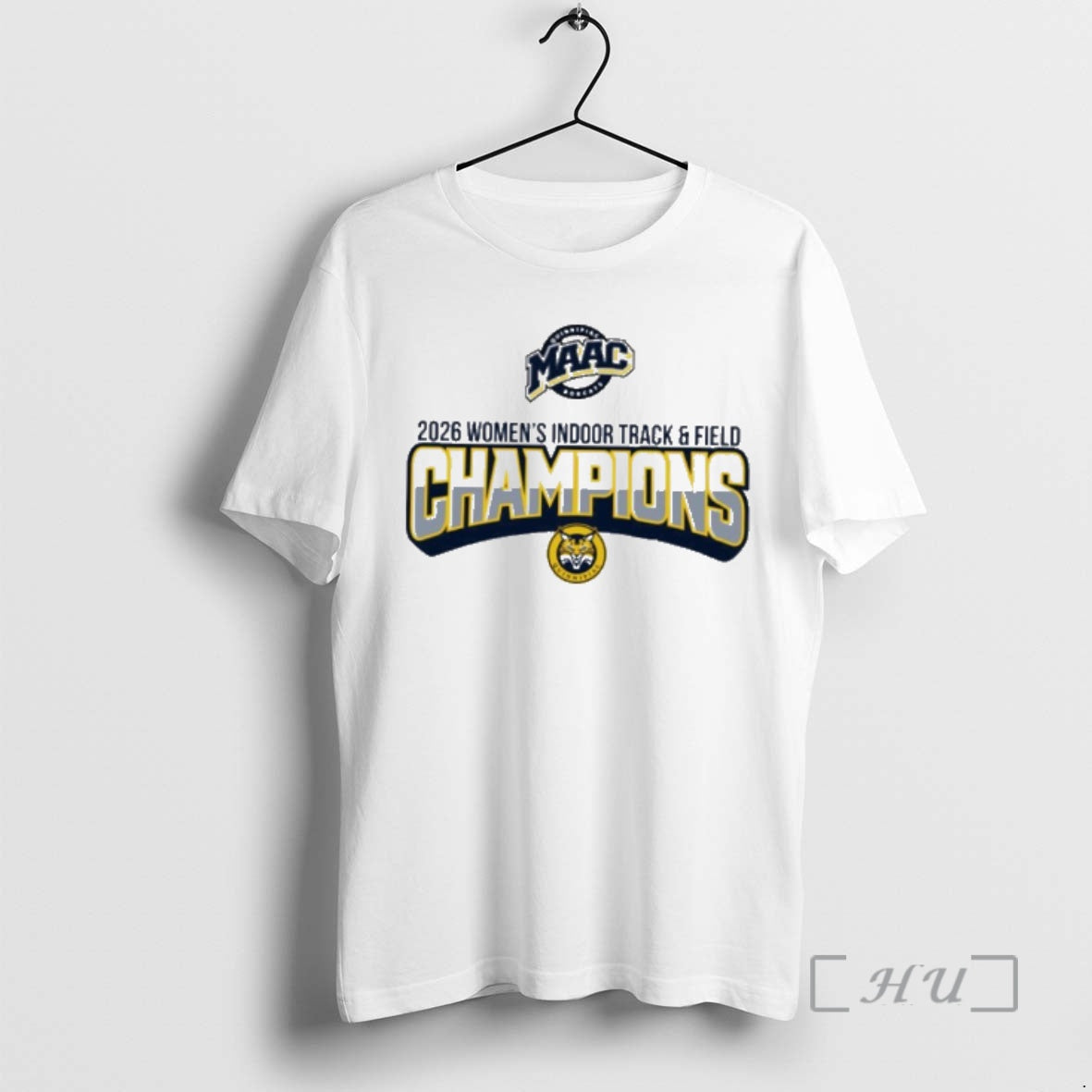 Officials Quinnipiac Bobcats 2026 Womens Indoor Track Field Champions