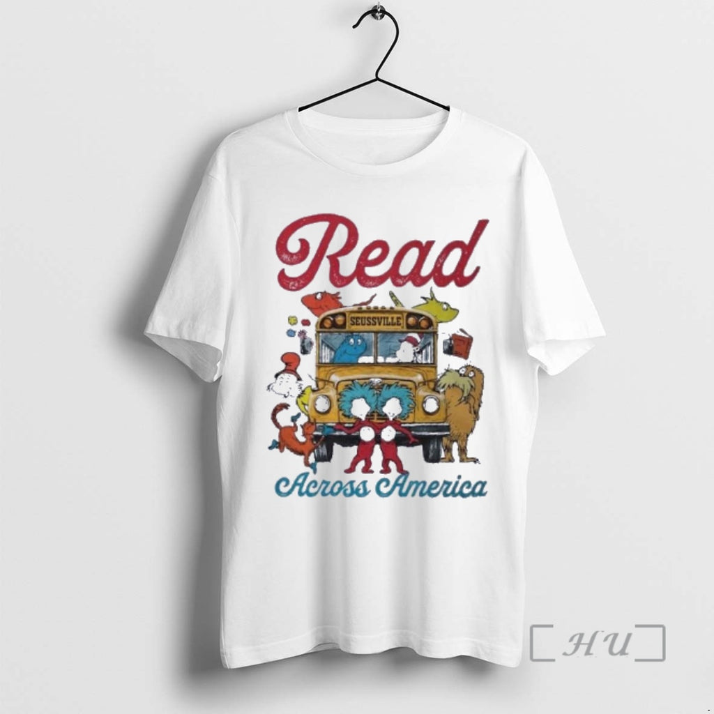 Officials Read Across America School Bus 2026