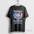 Officials Real Women Love Football Smart Women Love The Patriots Heart Graphic Premium T Shirts