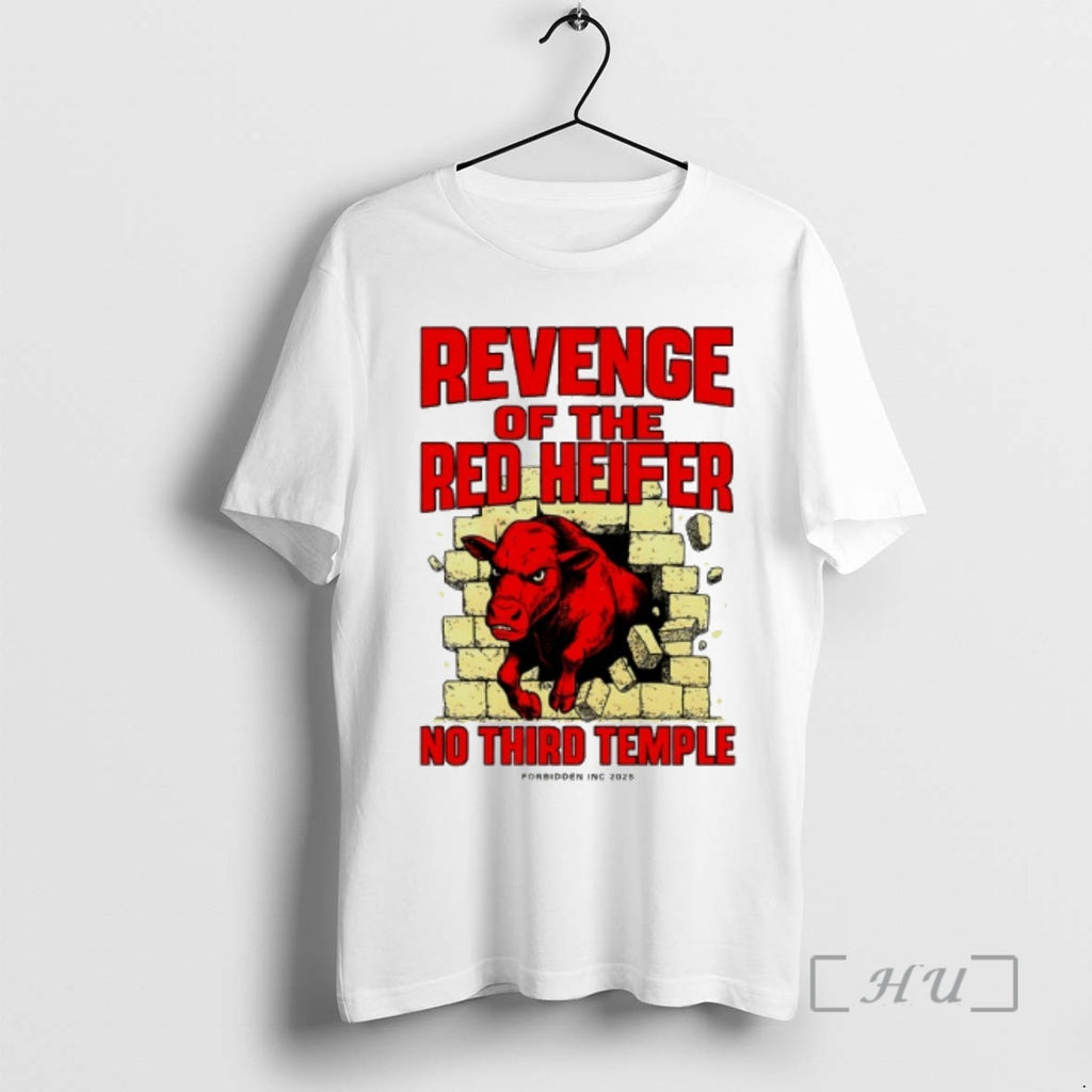 Officials Revenge Of The Red Heifer No Third Temple Bull