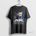 Officials Roman Reigns Tribal Chief Blue Smoke Signature Crowd Silhouette