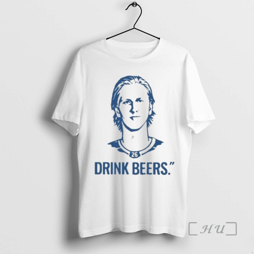 Officials Sam Carricks Rasmus Dahlin Drink Beer Tour 2026