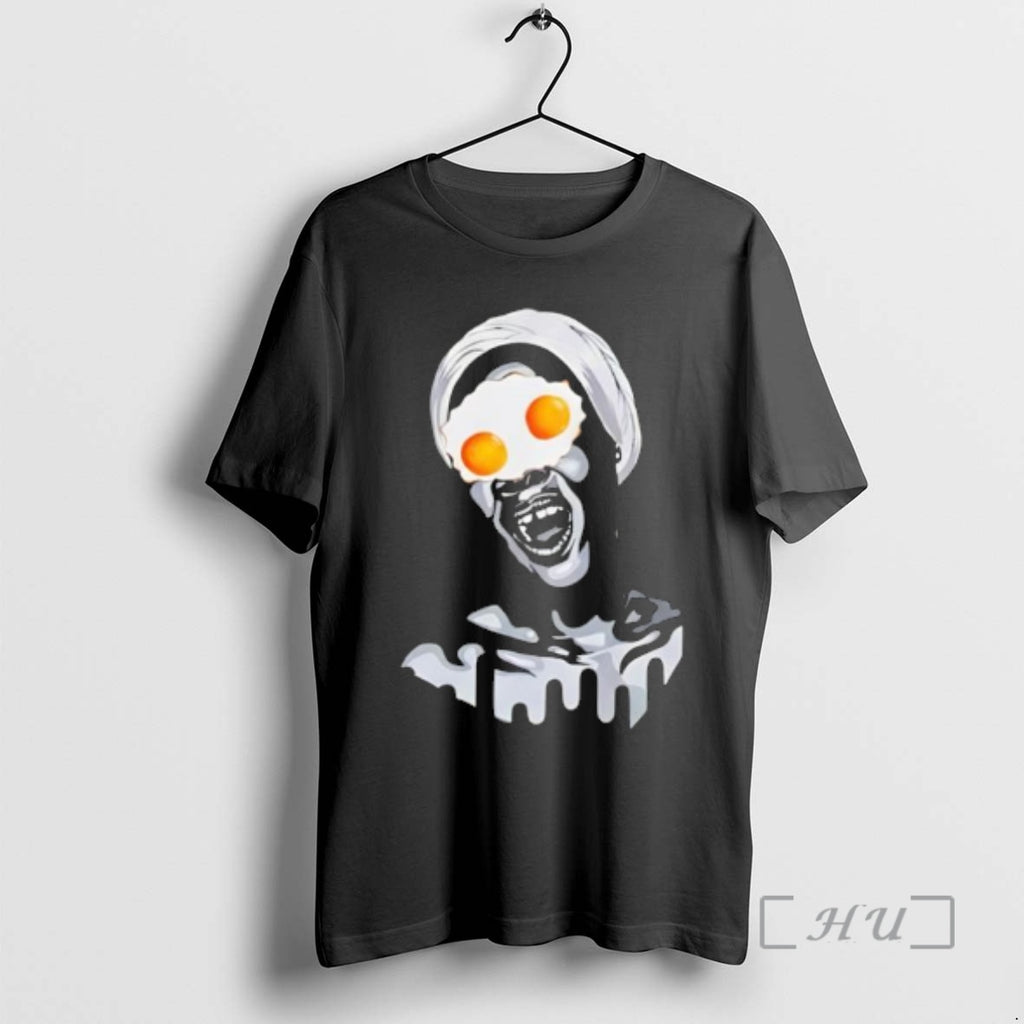 Officials Screaming Face With Fried Eggs Eyes Surreal