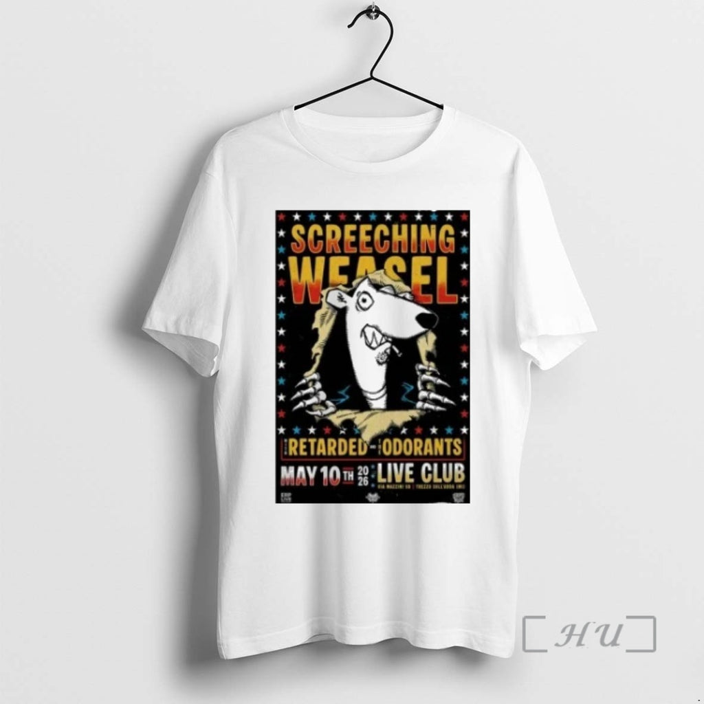 Officials Screeching Weasel Milan Italy Tour May 10 2026