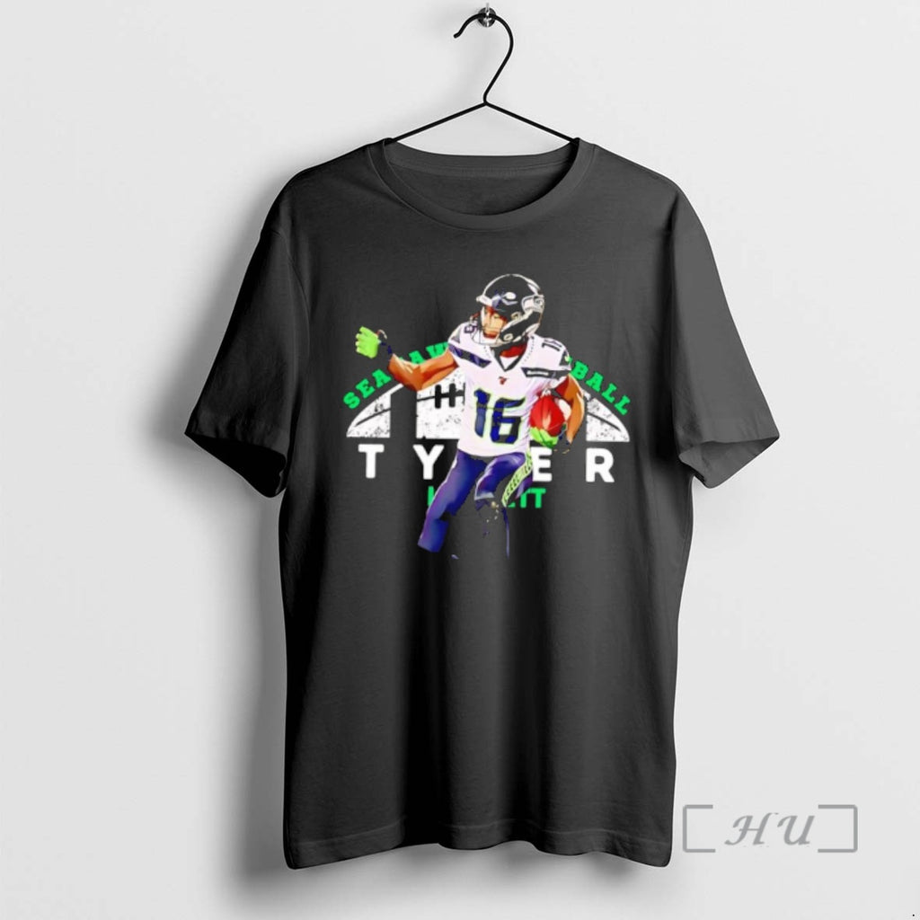 Officials Seahawks Football 16 Tyler Lockett Action Player Graphic Sport