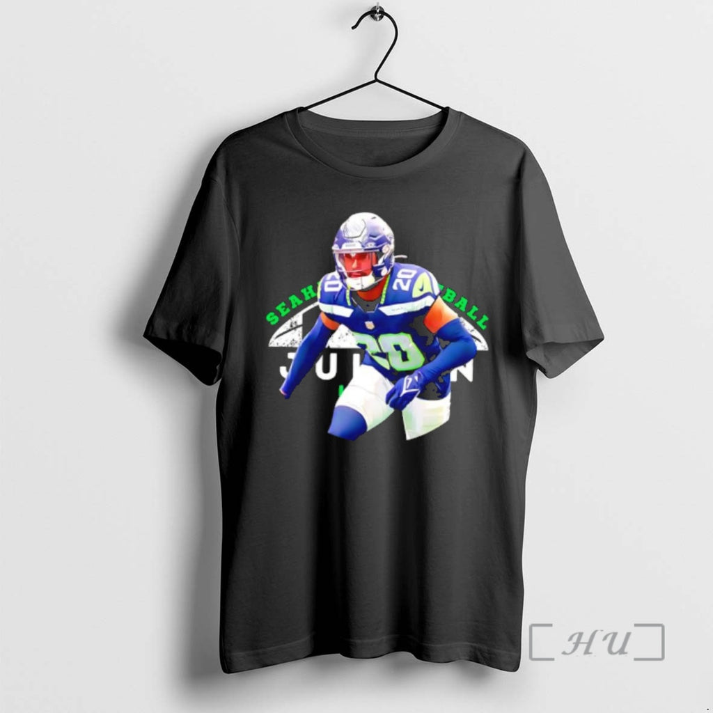 Officials Seahawks Football 20 Jaxon Smith Njigba Player Action