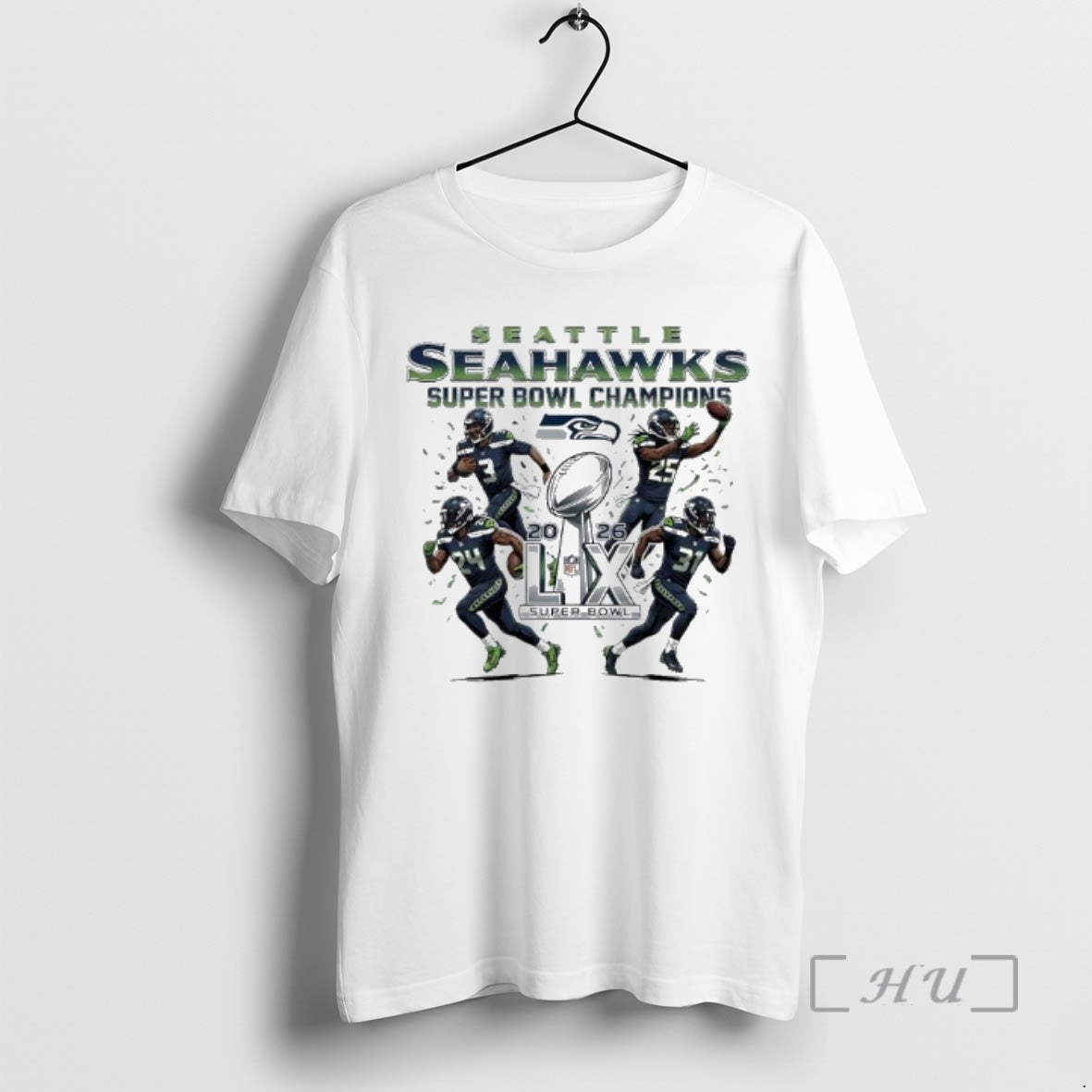 Officials Seattle Football Champions Lx 2026 Moment Players Graphic