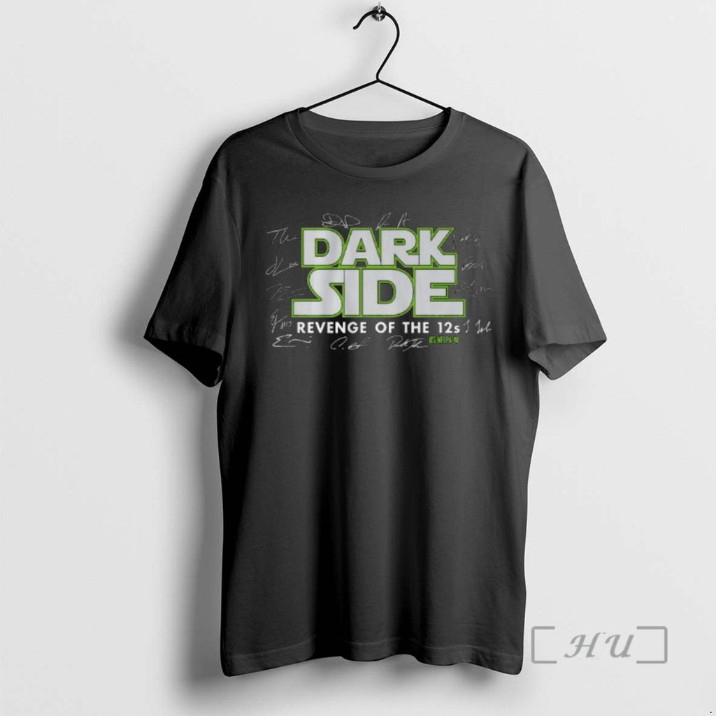 Officials Seattle Football Dark Side Champs Signatures