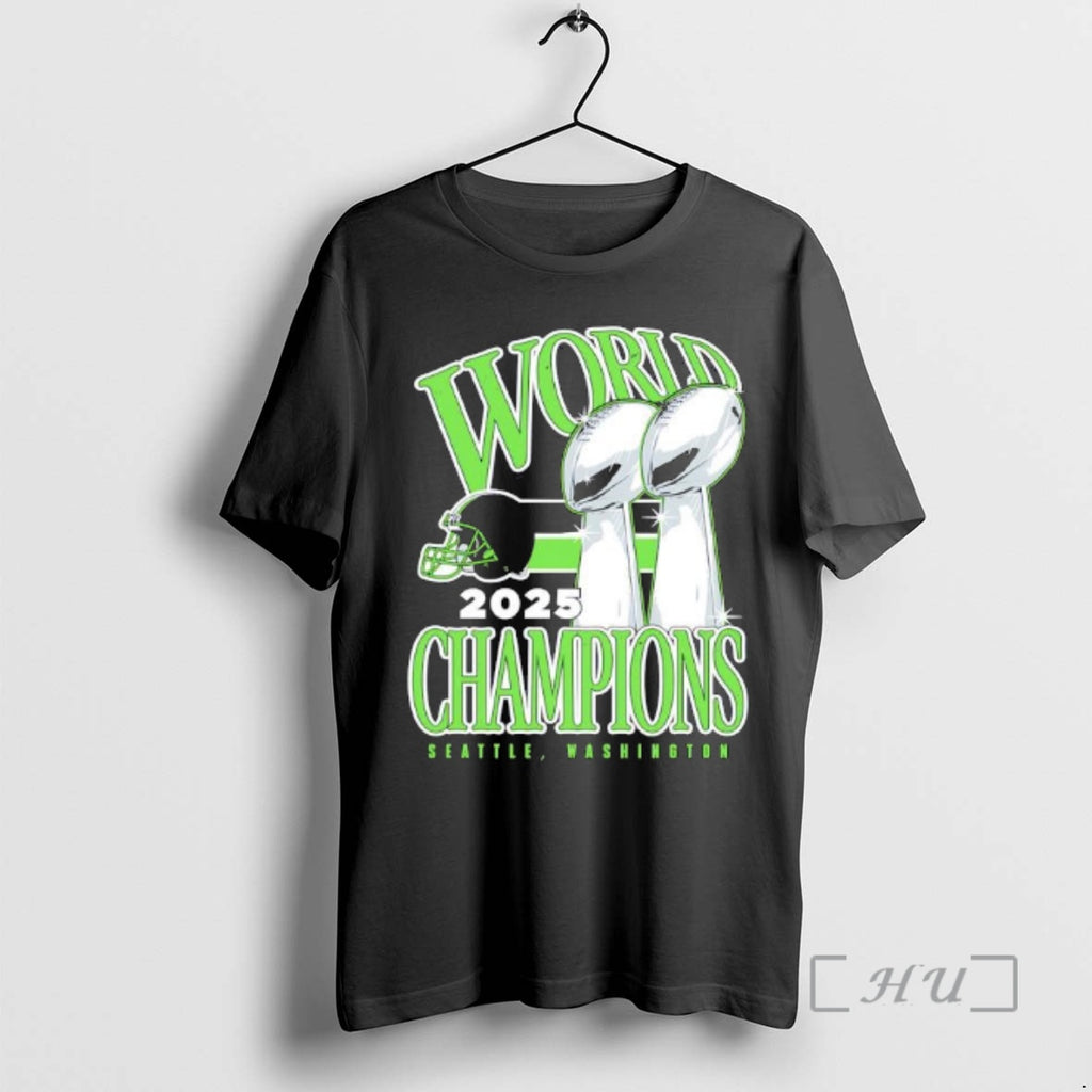 Officials Seattle World 2025 Champions Washington Trophy