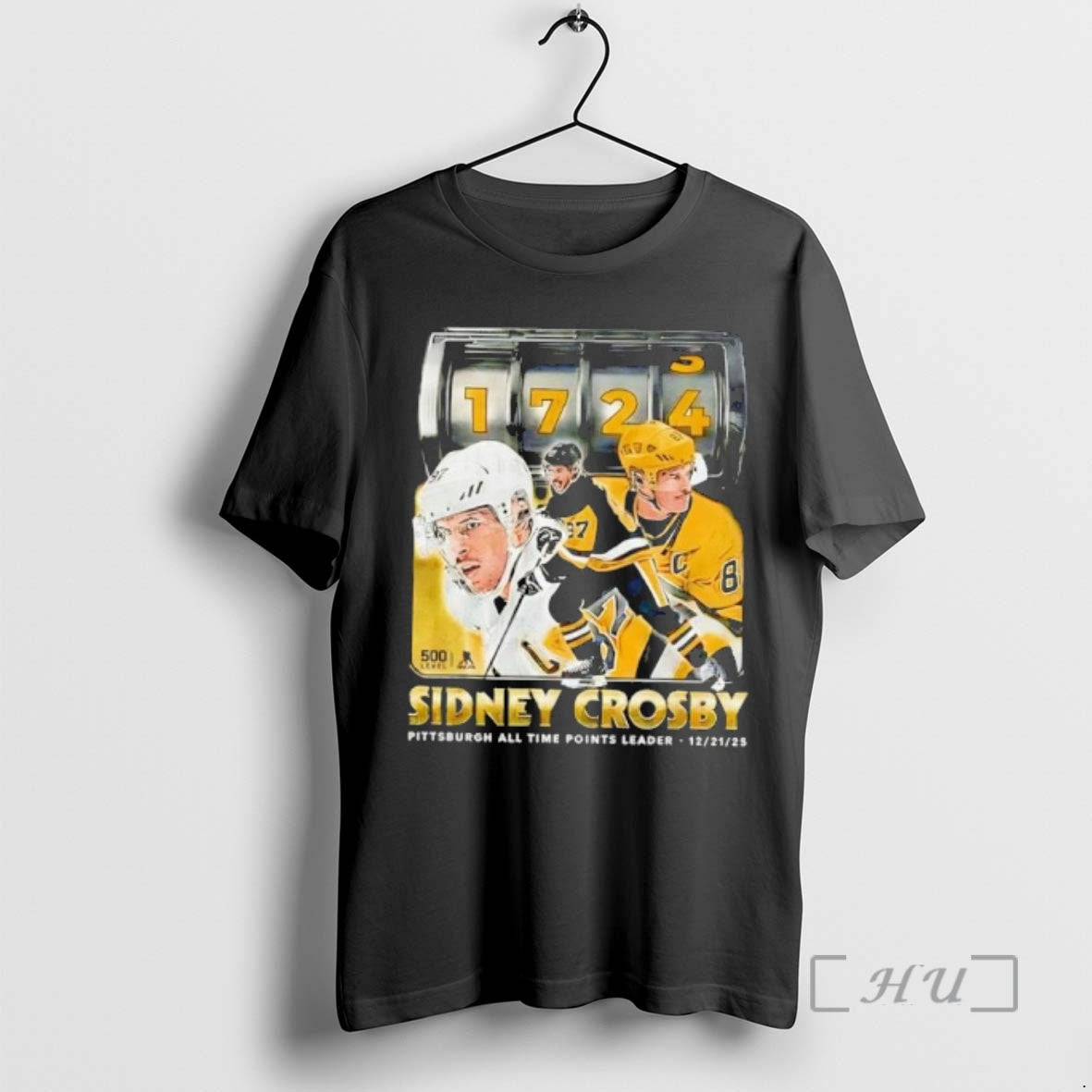 Officials Sidney Crosby Pittsburgh All Time Points Leader 1724