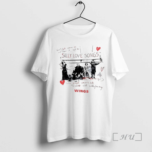 Officials Silly Love Songs Wings Red Heart Music Band