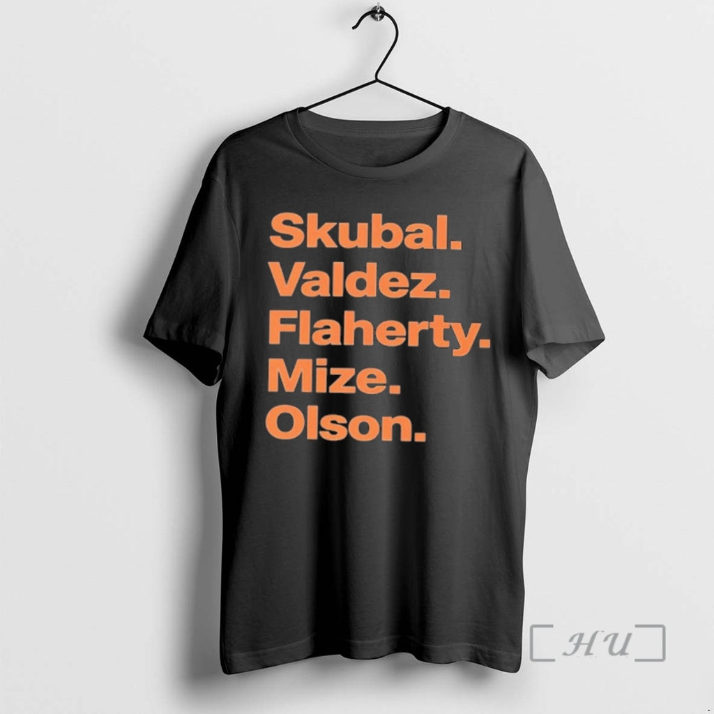 Officials Skubal Valdez Flaherty Mize Olson Detroit 2026