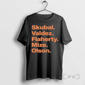 Officials Skybal Valdez Flaherty Mize Olson Detroit Tigers Vintage