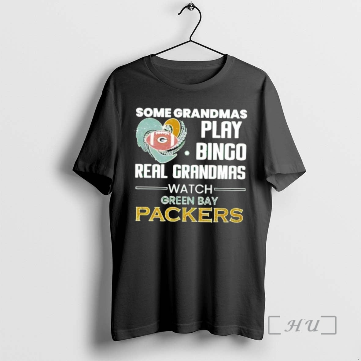Officials Some Grandmas Play Bingo Real Grandmas Watch Green Bay Packers Premium T Shirts Sweater