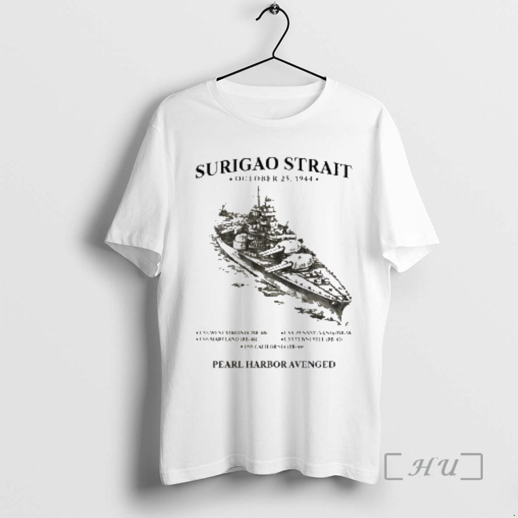 Officials Surigao Straits October 25 1944 Pearl Harbor Avenged