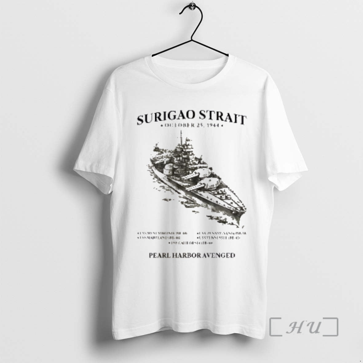 Officials Surigao Straits October 25 1944 Pearl Harbor Avenged