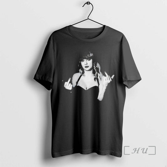 Officials Swift Black And White Artistic Portrait Hand Gesture Music