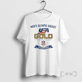 Officials Team Usa Hockey Mens Olympic Hockey Gold Milano Cortina Italy 2026 Premium T Shirts