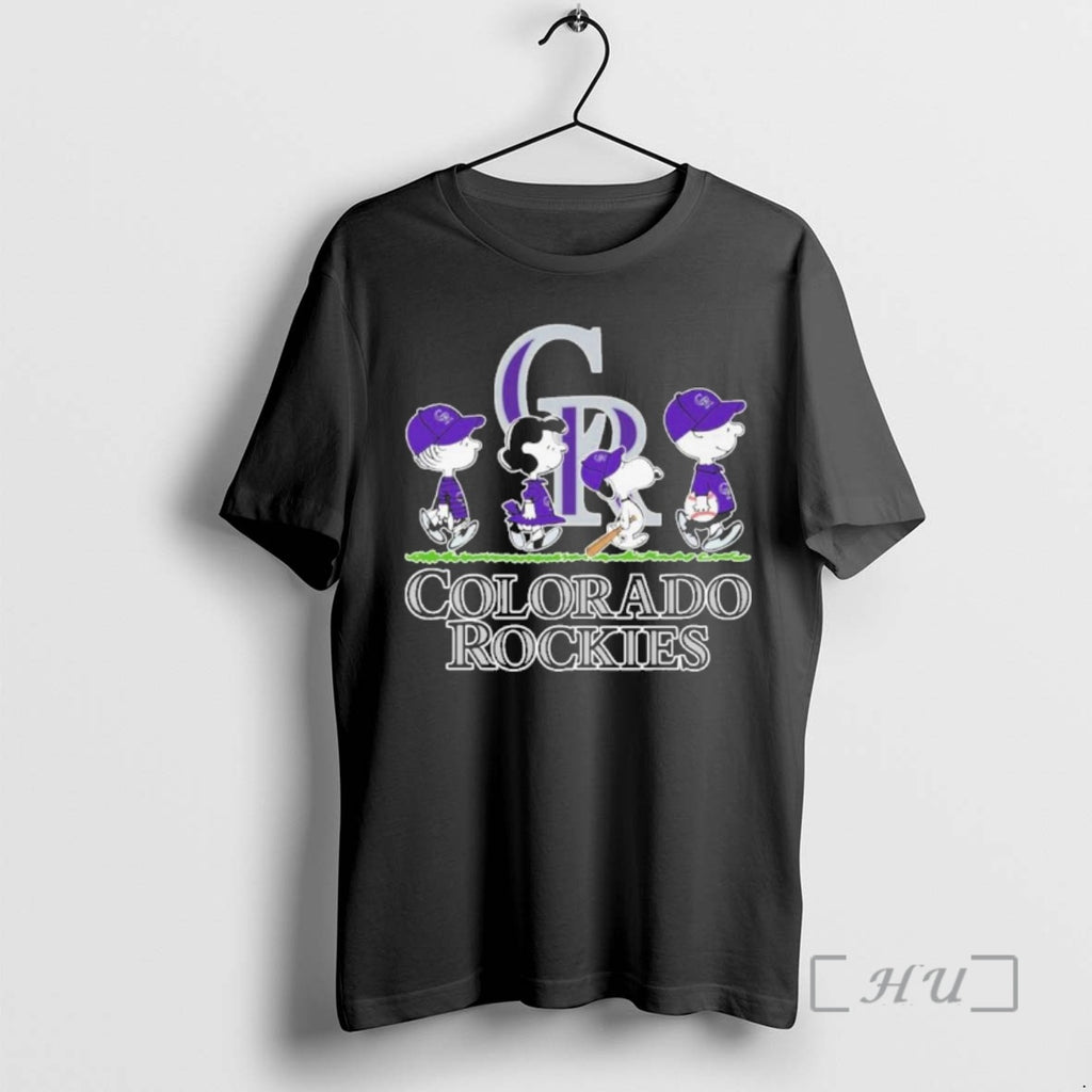 Officials The Peanuts Walking X Colorado Rockies Season 2026