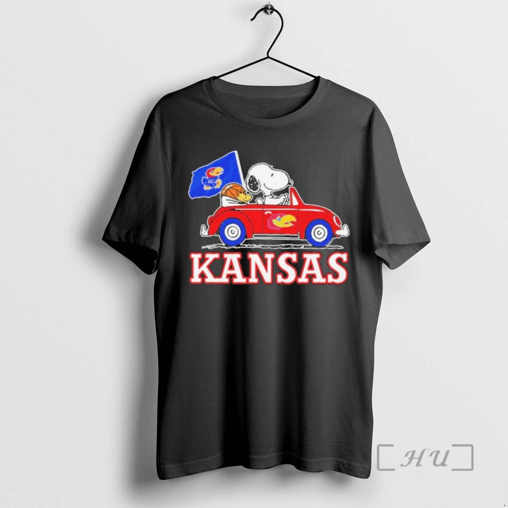 Officials The Peanuts X Kansas Basketball Driving Car