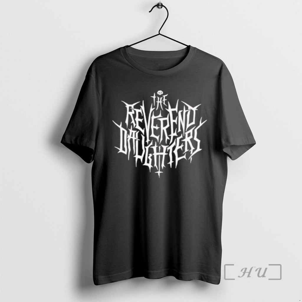 Officials The Reverend Daughters Gothic Spiky Lettering Logo