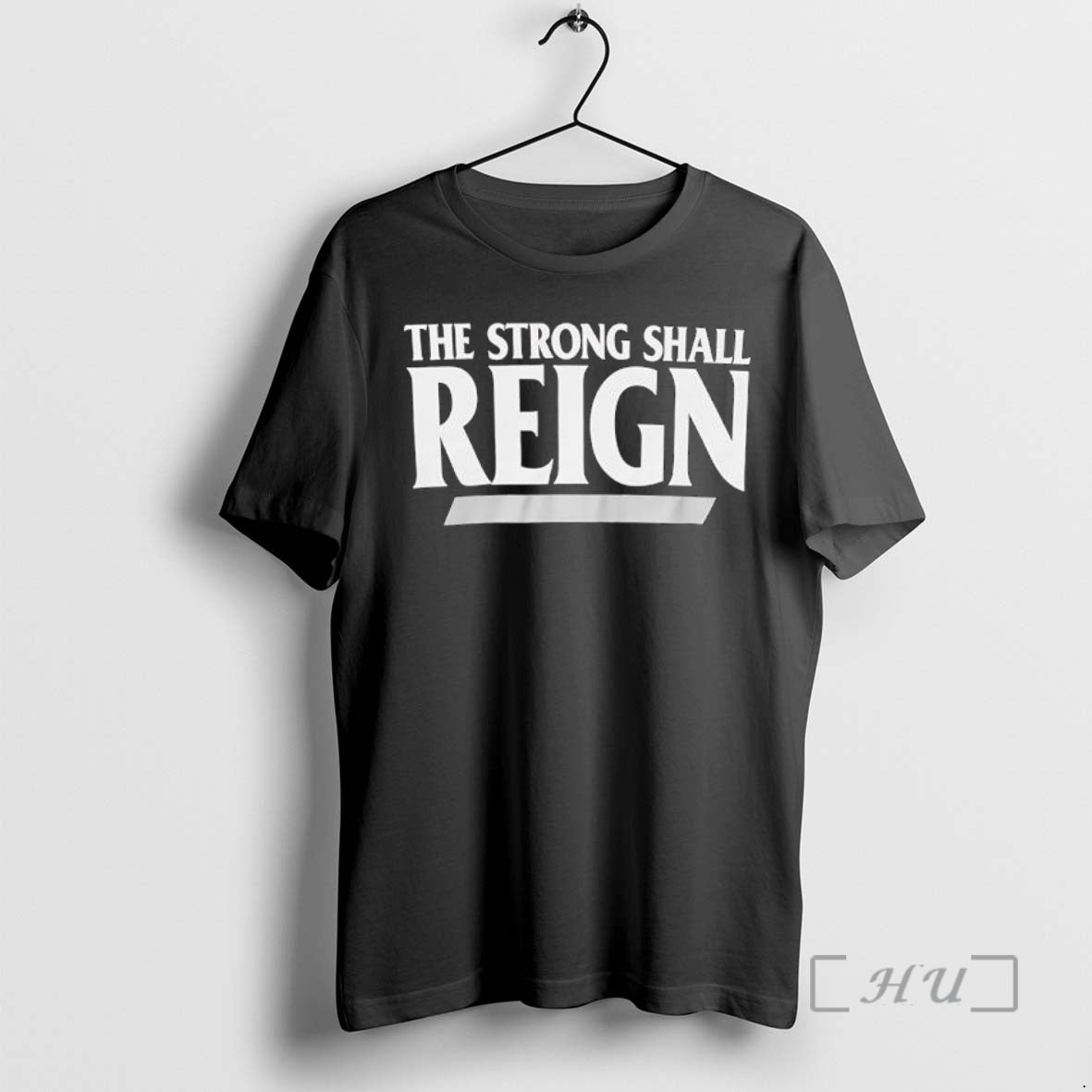 Officials The Strong Shall Reign Typography