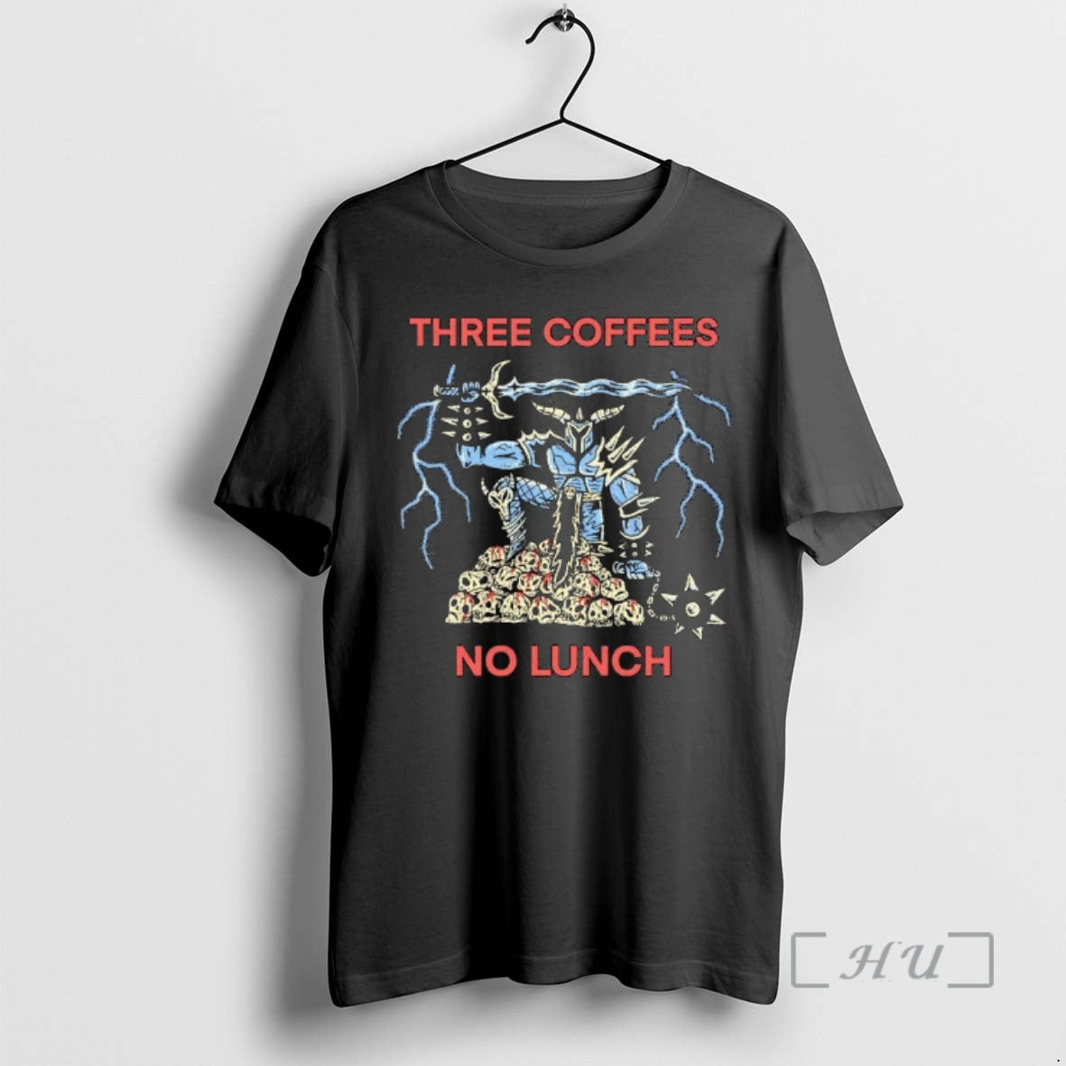 Officials Three Coffees No Lunch Graphic