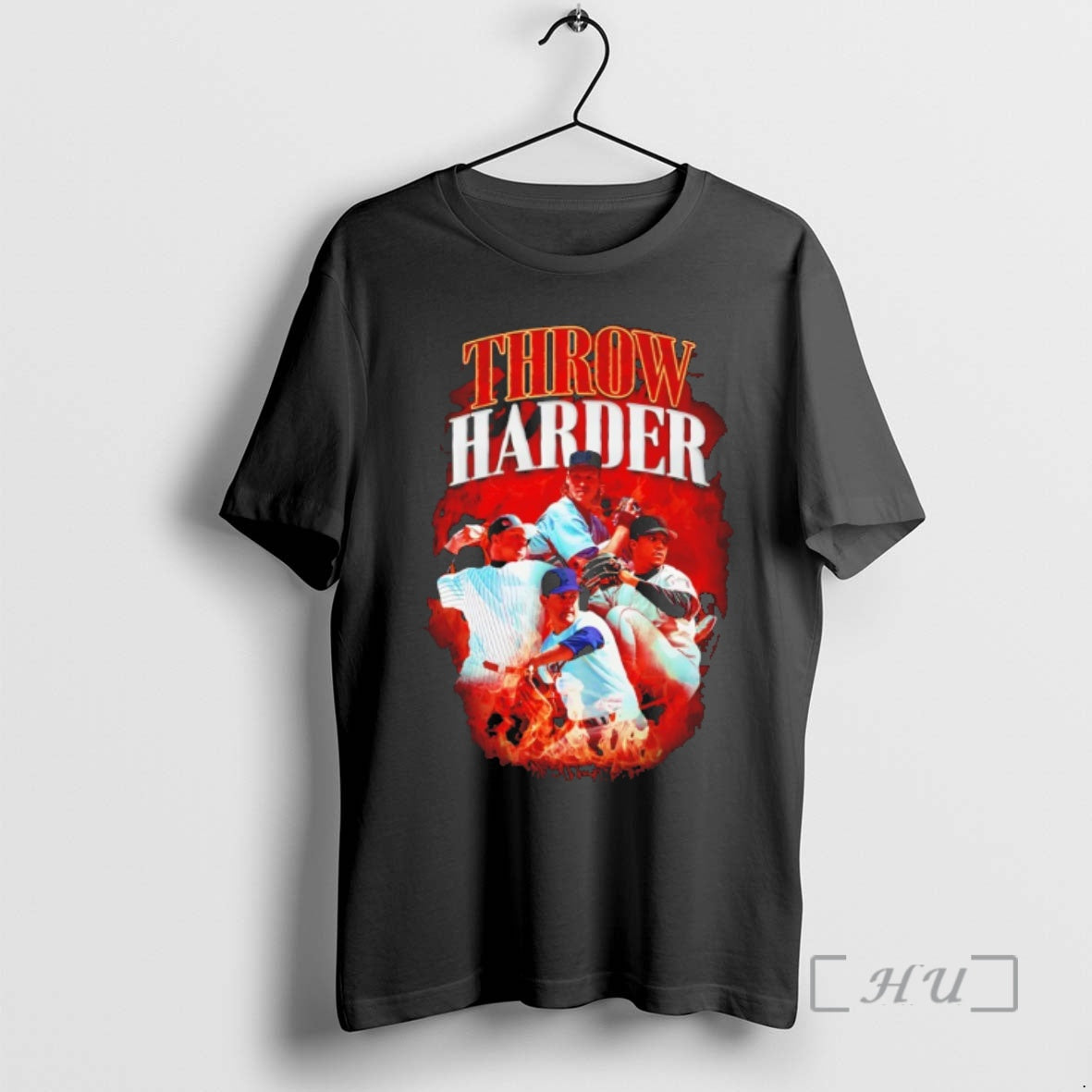 Officials Throw Harder Baseball Player Graphic