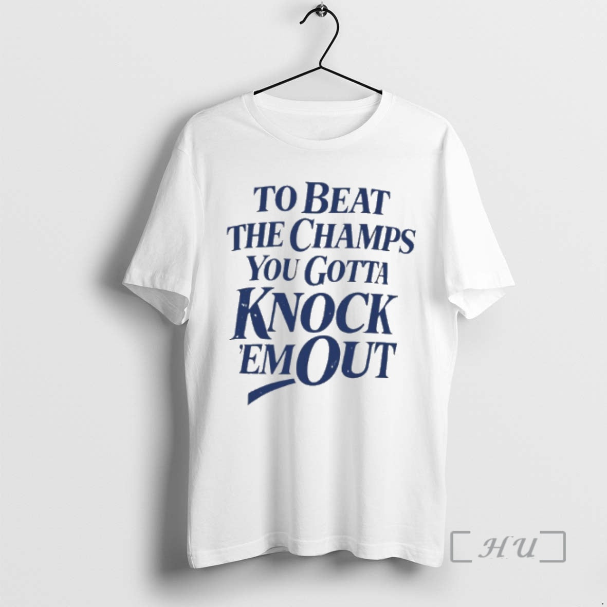 Officials To Beat The Champs You Gotta Knock Em Out