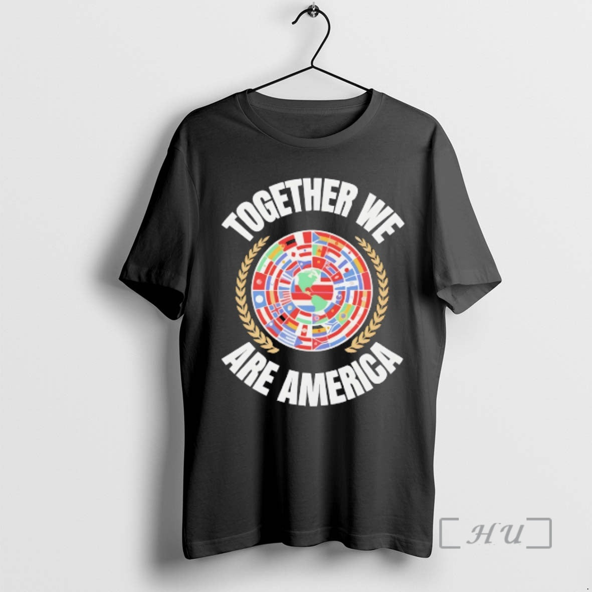 Officials Together We Are America Latin America Flag Circle