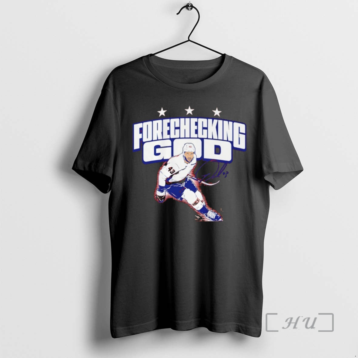 Officials Tom Wilson Washington Capitals Hockey Nhl Forechecking God Signature