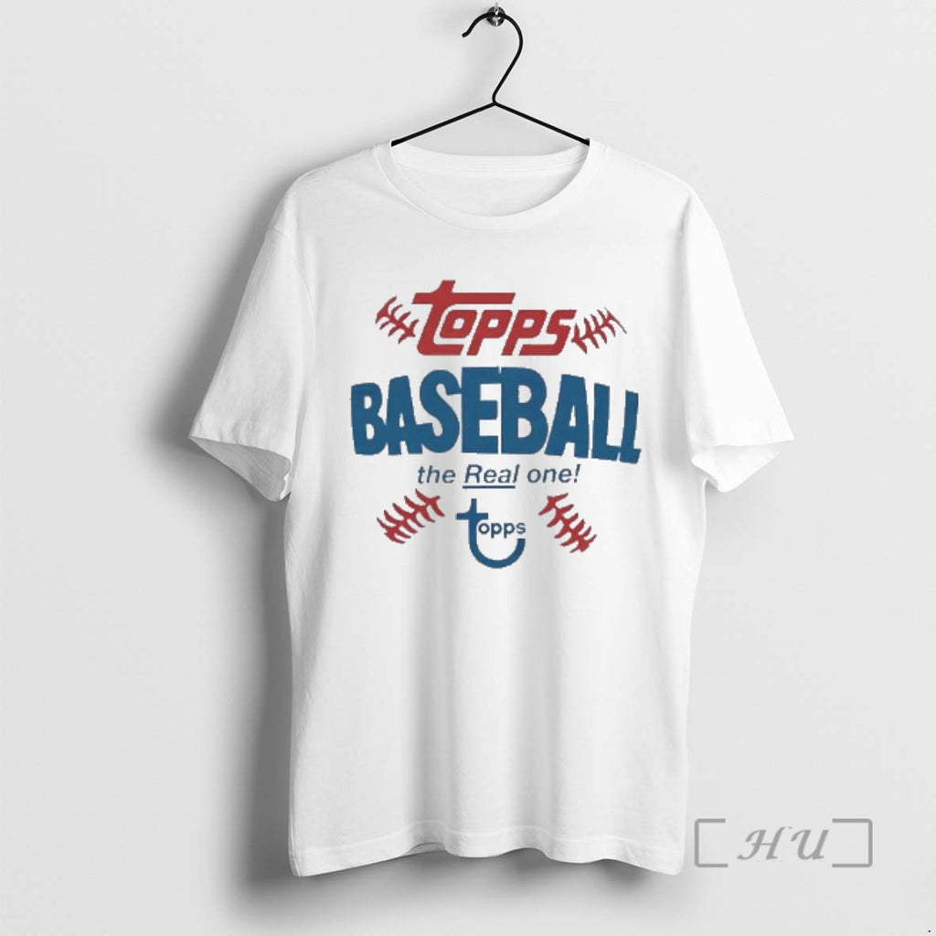 Officials Topps Baseball The Real One Logo Graphic