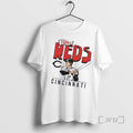 Officials Topps Cincinnati Reds Raglan