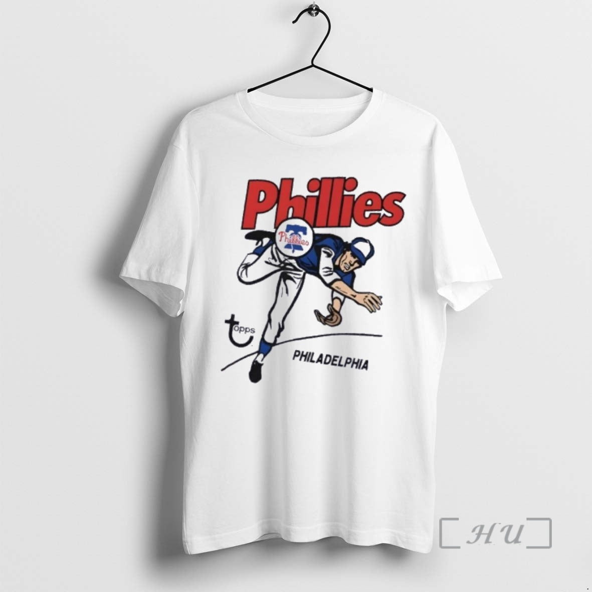Officials Topps Philadelphia Phillies Raglan