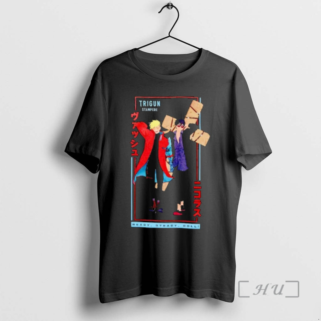 Officials Trigun Stampede Duo Pose Ready Steady Roll