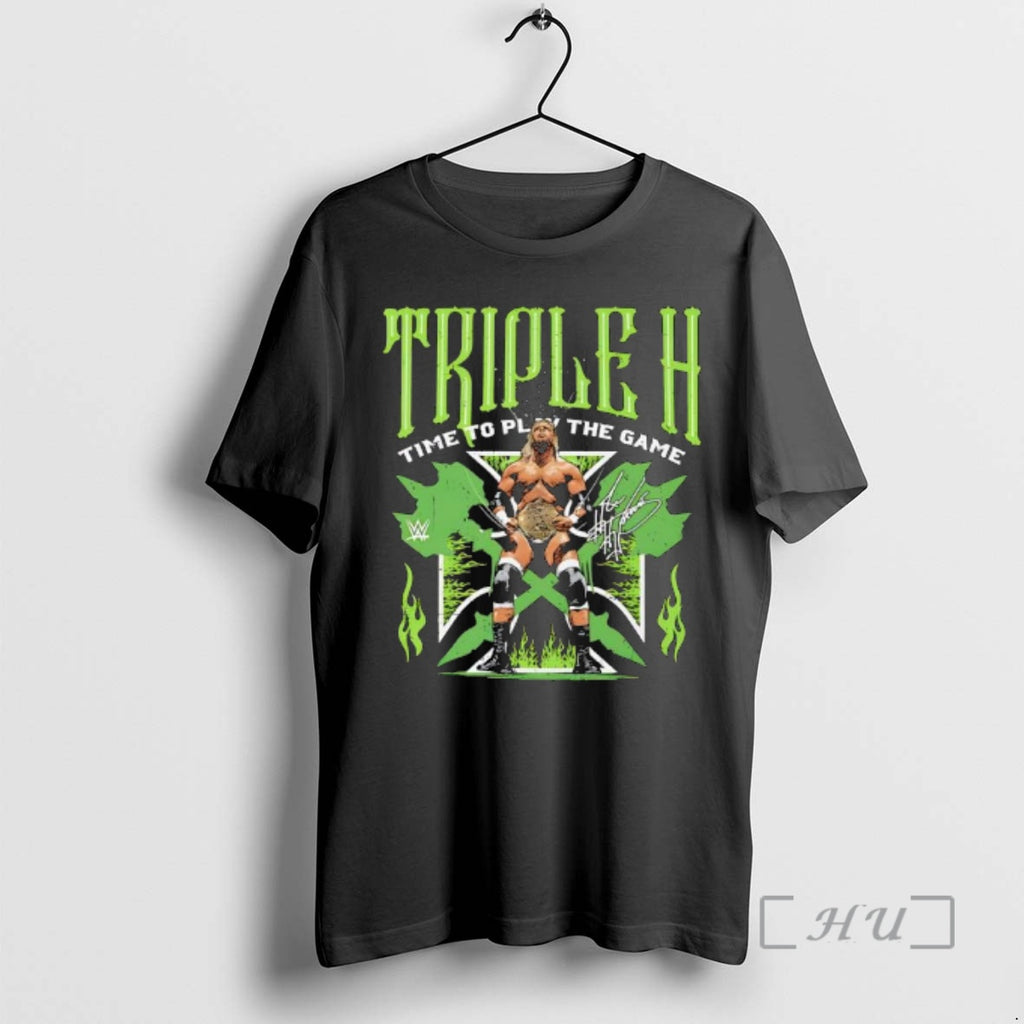 Officials Triple H Time To Play The Game Signature
