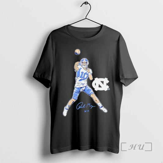 Officials Unc Football Drake Maye Pro Pose Signature
