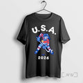 Officials Usa 2026 Womens Hockey Player With Gold Medal
